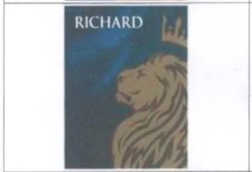 T RICHARD trademark logo