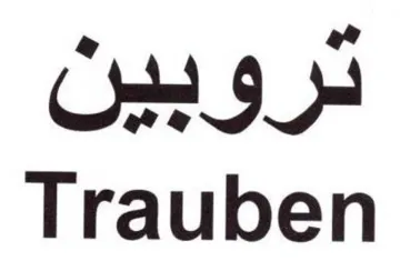 Trauben تروبين trademark logo