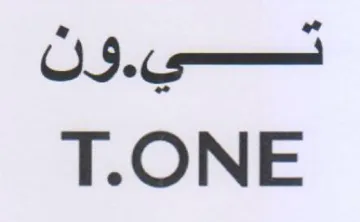 T.ONE تيون trademark logo