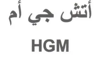 HGM أتش جي trademark logo