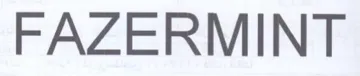 FAZERMINT trademark logo