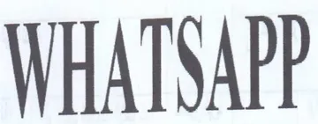 WHATSAPP trademark logo
