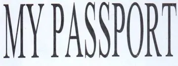 MY PASSPORT trademark logo