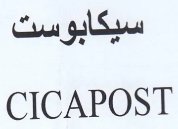 CICAPOST سيكابوست trademark logo