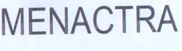 MENACTRA trademark logo