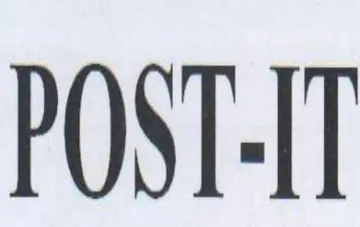 POST-IT trademark logo