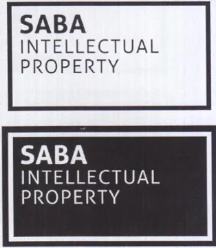 SABA INTELLECTUAL PROPERTY SABA INTELLECT trademark logo