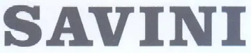 SAVINI trademark logo