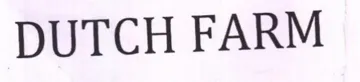 DUTCH FARM trademark logo