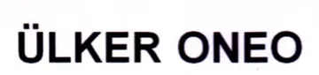 ULKER ONEO trademark logo