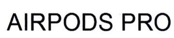 AIRPODS PRO trademark logo