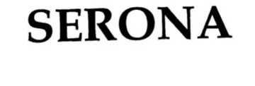 SERONA trademark logo