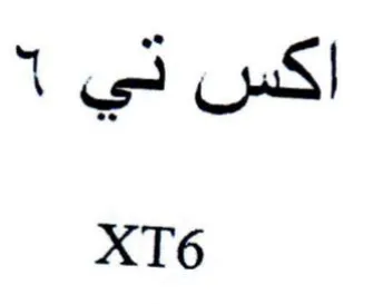 XT6 اكس ني trademark logo