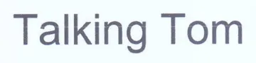 Talking Tom trademark logo
