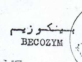 pe ge BECOZYM Le ge oz oy Xe trademark logo