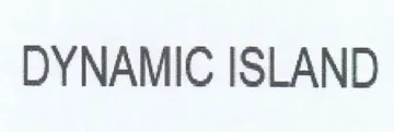 DYNAMIC ISLAND trademark logo