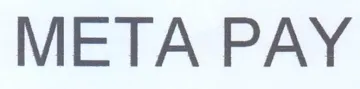 META PAY trademark logo