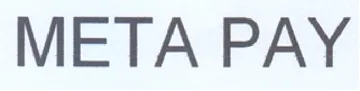 META PAY trademark logo