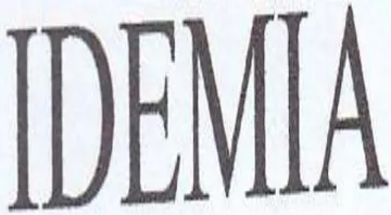 IDEMIA trademark logo