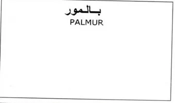PALMUR trademark logo