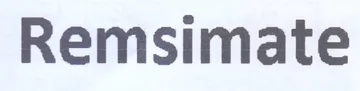 Remsimate trademark logo