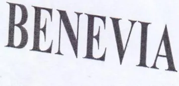 BENEVIA trademark logo