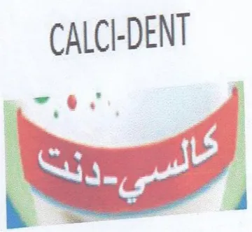 CALCI-DENT trademark logo