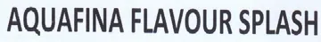 AQUAFINA FLAVOUR SPLASH trademark logo
