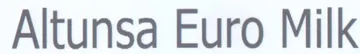 Altunsa Euro Milk trademark logo