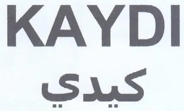 KAYDI كيدي trademark logo