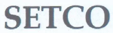 SETCO trademark logo