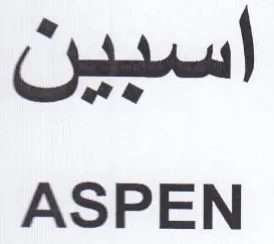 ASPEN اسبين trademark logo