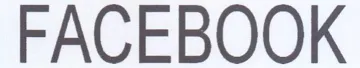 FACEBOOK trademark logo