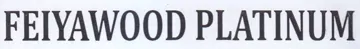 FETYAWOOD PLATINUM trademark logo