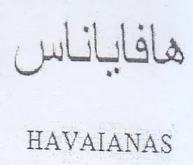 HAVAIANAS trademark logo