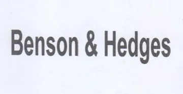 Benson & Hedges trademark logo
