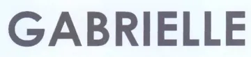 GABRIELLE trademark logo
