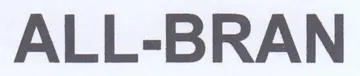 ALL-BRAN trademark logo