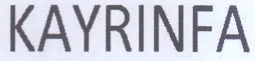 KAYRINFA trademark logo