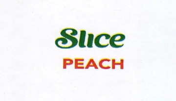 Slice PEACH trademark logo