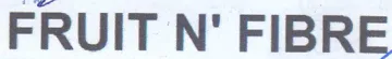 FRUIT N' FIBRE trademark logo