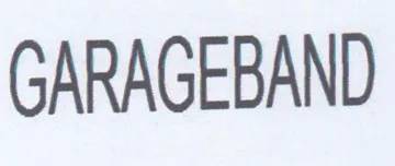 GARAGEBAND trademark logo