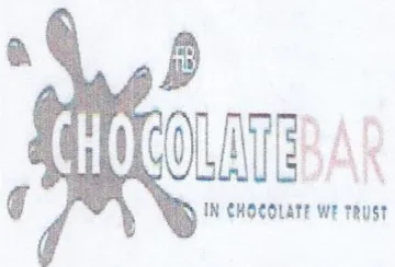 OLAVEBAR 01 IN CHOCOLATE WE TRUST trademark logo