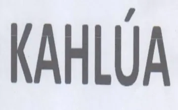 KAHLUA trademark logo