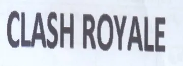 CLASH ROVALE trademark logo