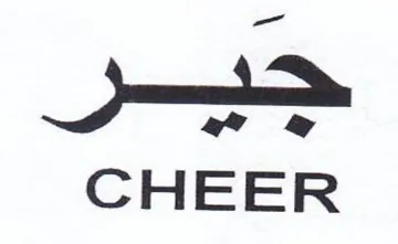 aT CHEER trademark logo