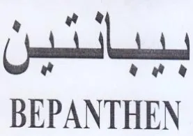 BEPANTHEN trademark logo