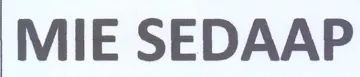 MIE SEDAAP trademark logo