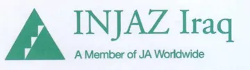 A INJAZ Iraq trademark logo