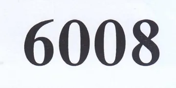 6008 trademark logo